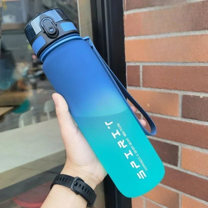 EcoSip™ 500ml/650ml/1000ml Leak-Proof Sports Water Bottle with Straw – Portable & Reusable Hydration Bottle